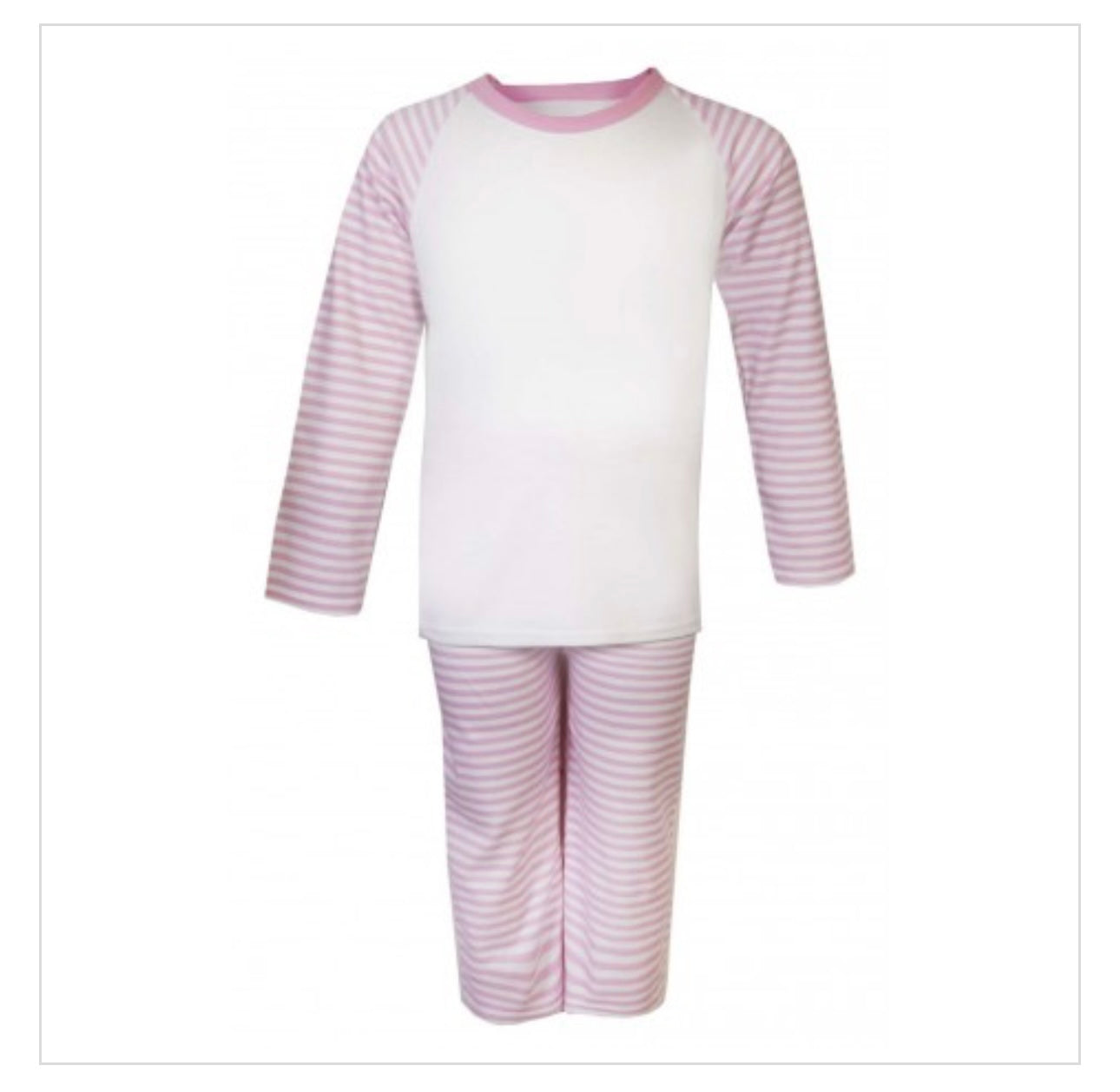 Pastel stripe Easter pyjamas