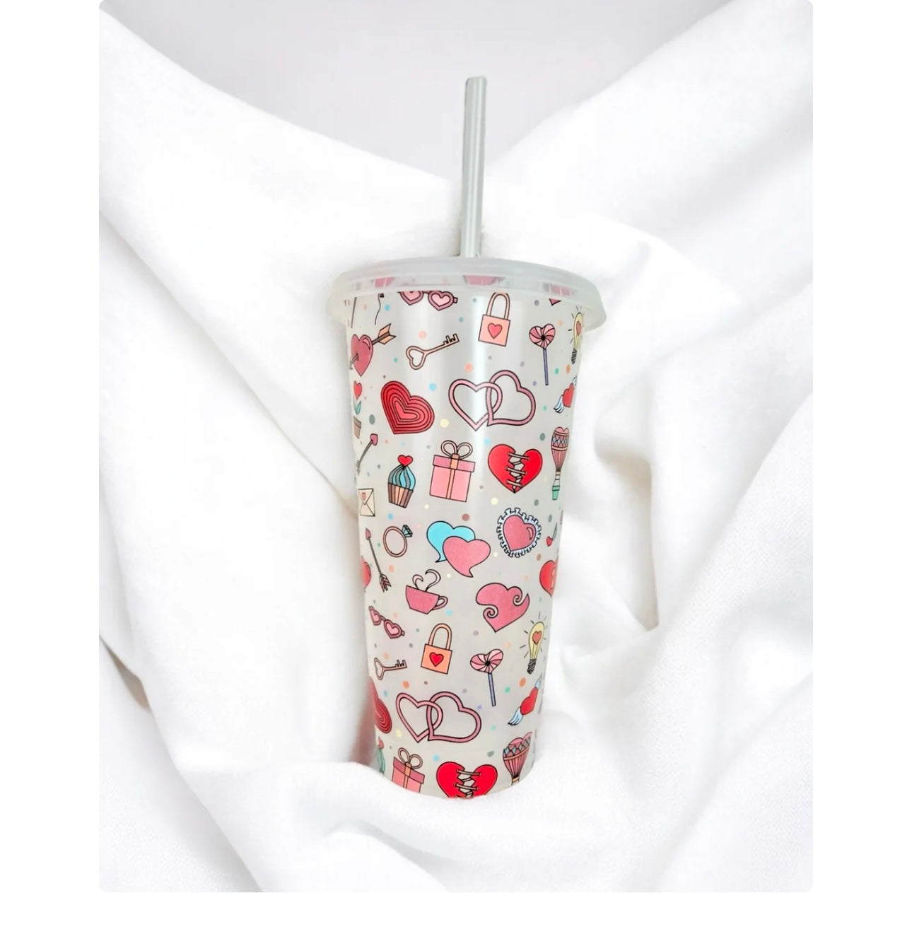 Valentines cold cups