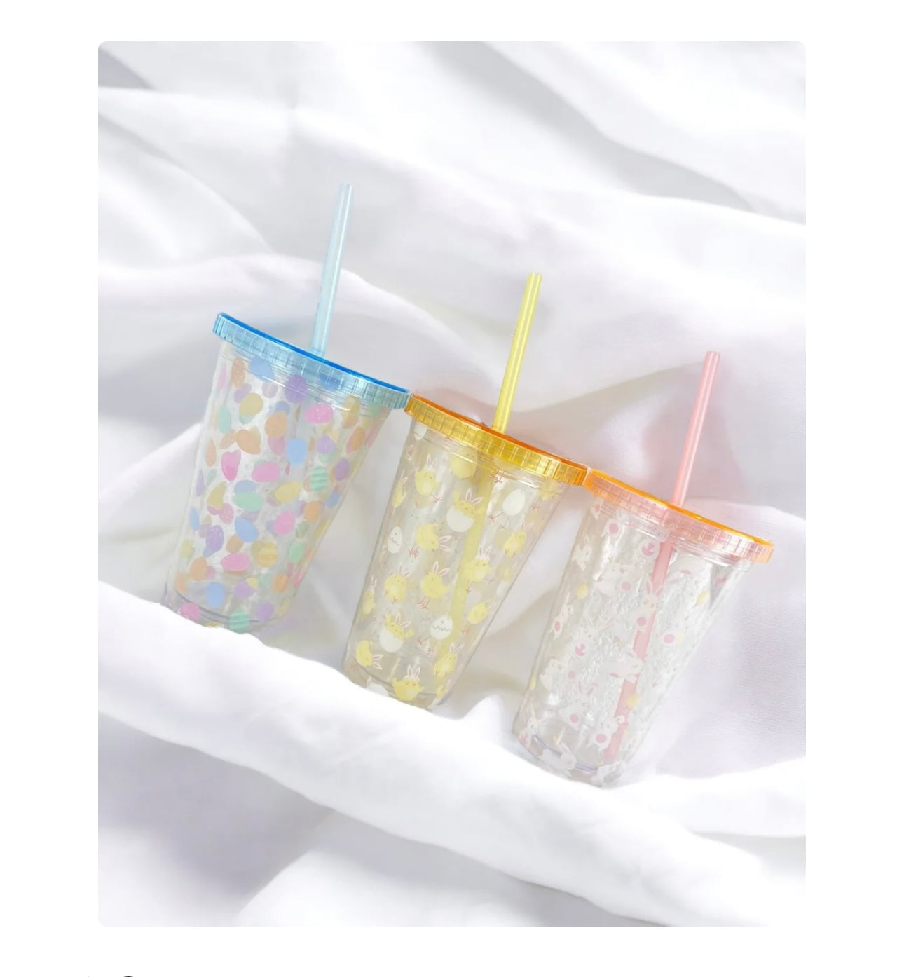 Easter pattern tumbler