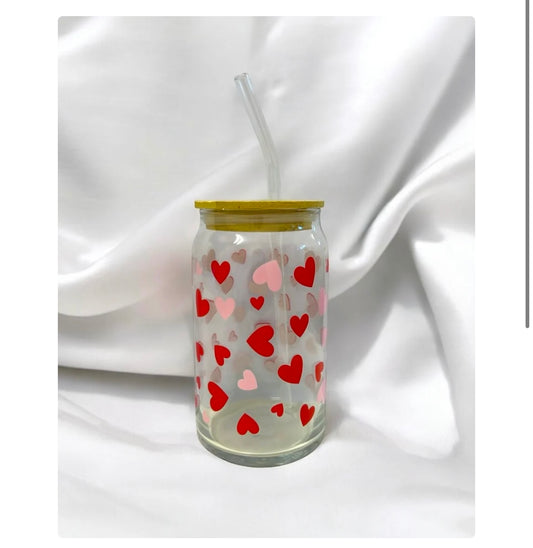 Heart jar cup