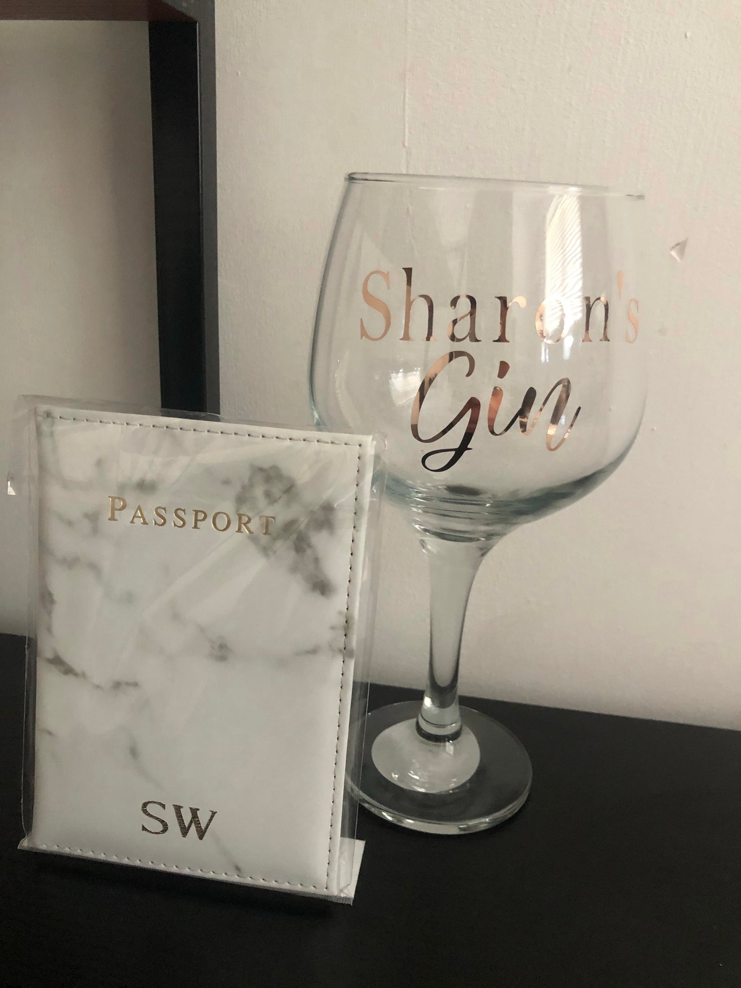 Personalised gin / wine / champagne glass